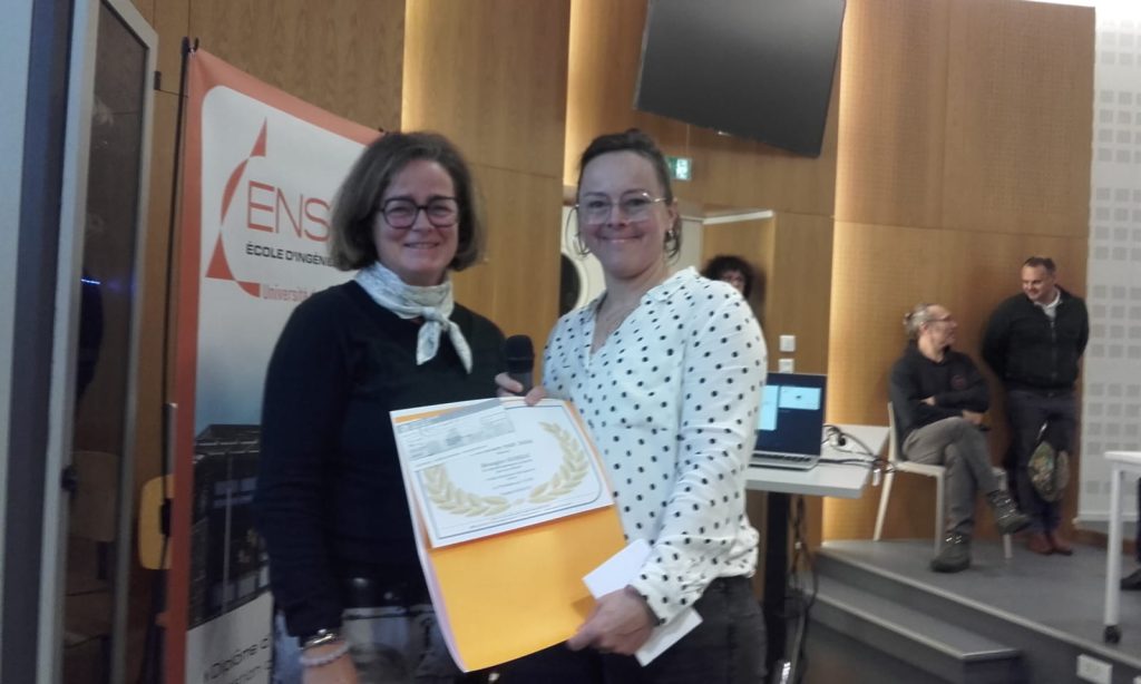 Isabelle DELIGON et Bérangère LOISEAU, prix SAS SARADS