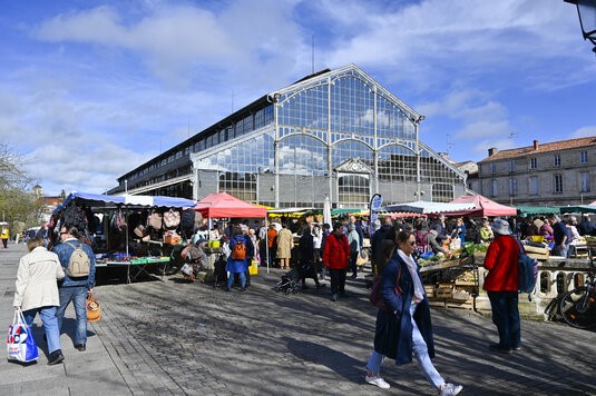 la restauration des halles est programmée